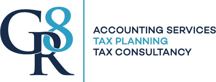 GR 8 Logo Accounting Service Tax Planning Tax Consultancy